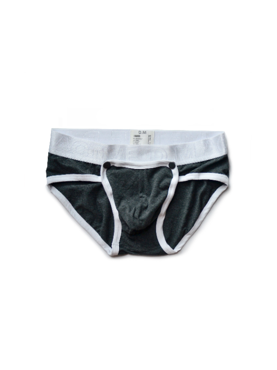 Unique Design Men's Triangle Underwear with Removable Big Pouch