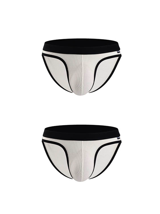 2-Pack Men's Underwear with Big Pouch Design for Spring and Summer