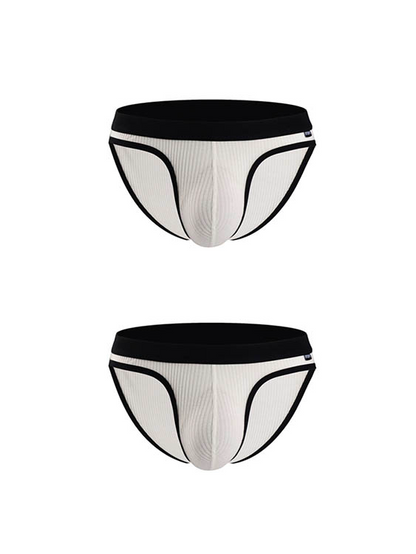 2-Pack Men's Underwear with Big Pouch Design for Spring and Summer