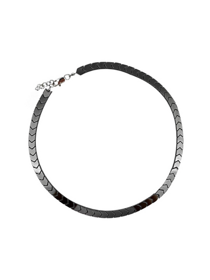 Dark Titanium Steel Necklace for Men