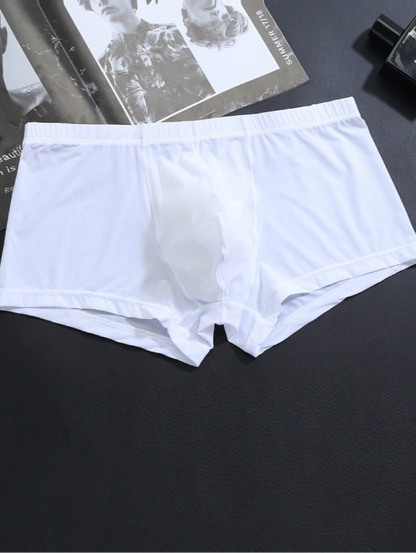 3PCS Icy-silk Men's Boxer Briefs