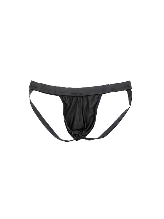 Sexy Big Pouch Low Waist Double Thong Men's Underwear