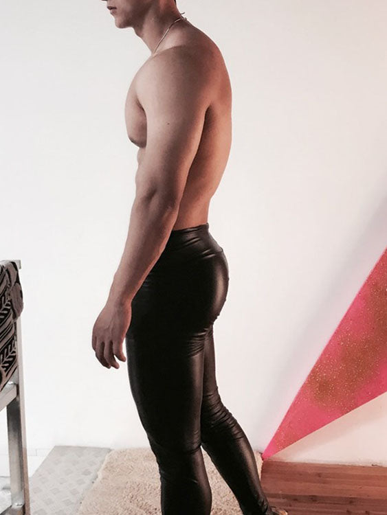 Sexy Mens Leather Pants