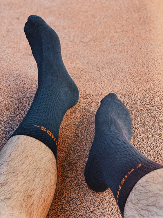 Lover's Sport Retro Socks Black