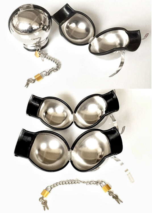 Suffocating Ball Head Covers and Handcuffs