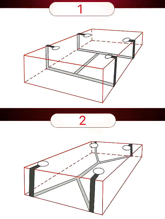 Sexy Bondage Bed Straps