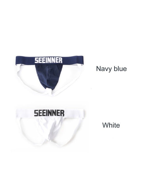 Men's Sexy jockstrap Basic 2Pcs