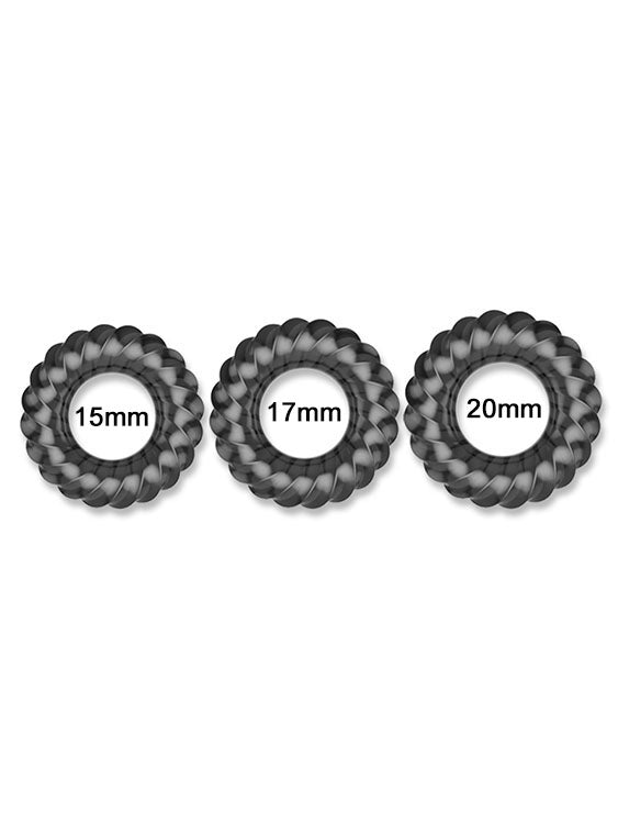 Cock Ring 3Pcs Set