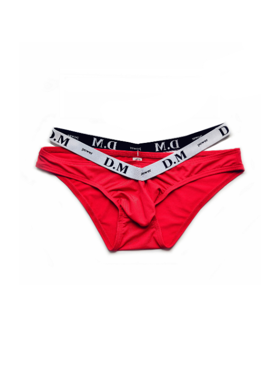 Candy-colored Men's Triangle Underwear with Separated Waistband