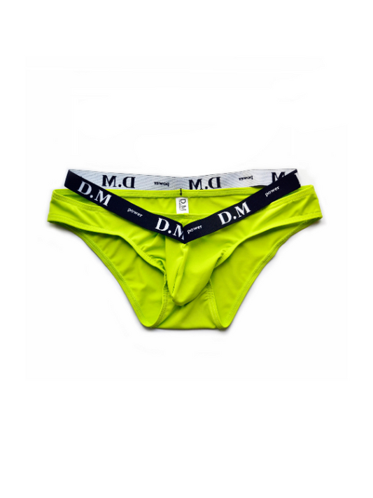 Candy-colored Men's Triangle Underwear with Separated Waistband