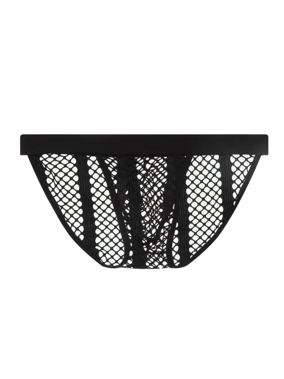 Transparent Mesh High-cut Sexy Brief