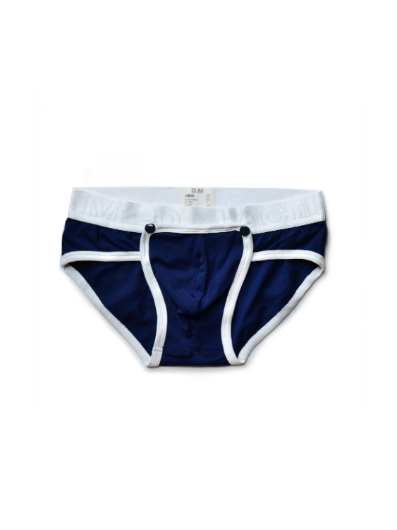 Unique Design Men's Triangle Underwear with Removable Big Pouch