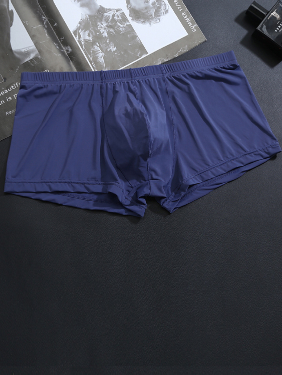 3PCS Icy-silk Men's Boxer Briefs